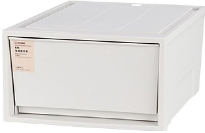 KEYWAY 聯府 KM 組合式抽屜整理箱, 白色, 3個