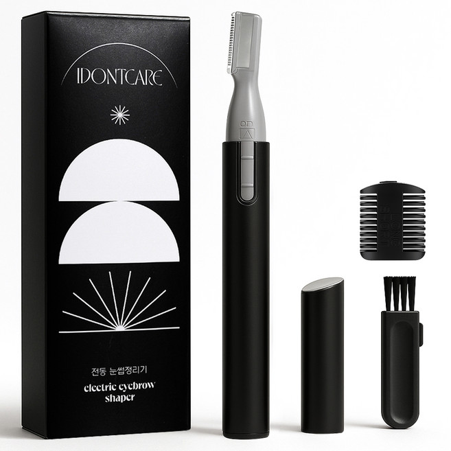 아이돈케어 전동 눈썹정리기, 블랙, 1개