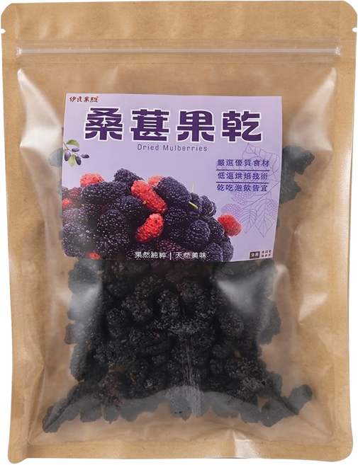 伊貝果然 桑葚果乾, 1個, 200g