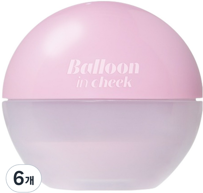 에뛰드 벌룬 인 치크 블러셔 6g, 버블라벤더, 6개