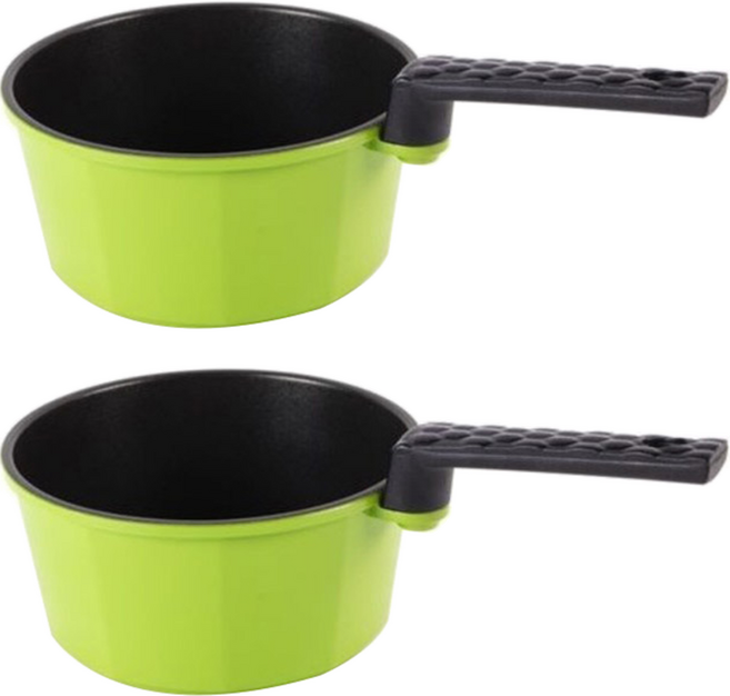 키친아트 국산 오페라 소스팬 편수 냄비, 16cm, 혼합색상, 2개