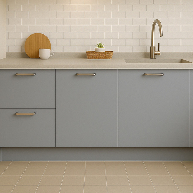 데코리아 현대인테리어 에어프리 생활방수 접착식 단색 컬러 시트지 필름, SL548라이트그레이, 1230mm x 5m