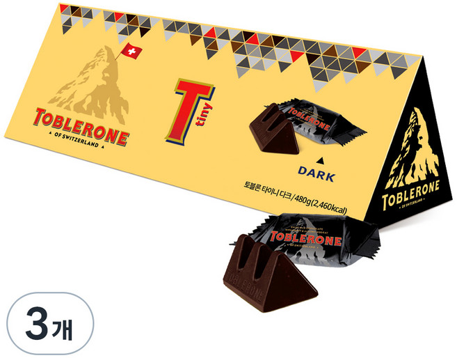 토블론 타이니 다크, 480g, 3개
