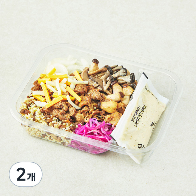 스윗밸런스 프로틴밸런스 스파이시랜치포크밀, 300g, 2개