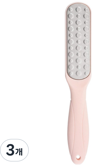 피삼십일 다용도 풋케어 발각질 제거기 핑크, 1개입, 3개, 55g