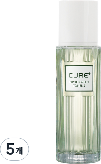김정문알로에 라 센스 로어 큐어 피토 그린 토너 에스, 130ml, 5개