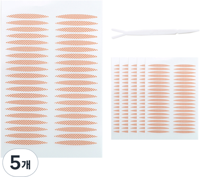 러비쉬 쌍커풀 테이프 240p, 5개, 베이직