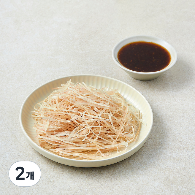 청해명가 모두의 건어물 반찬키트 오징어실채 볶음, 110g, 2개