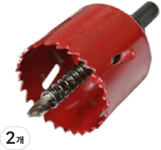 렉스툴 바이메탈 홀쏘 17mm, 2개