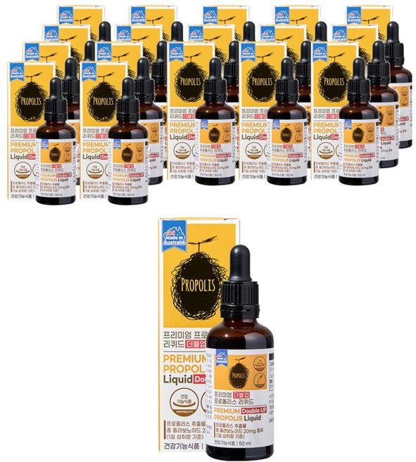 제너럴라이프 프리미엄 프로폴리스 리퀴드 더블업, 50ml, 18개