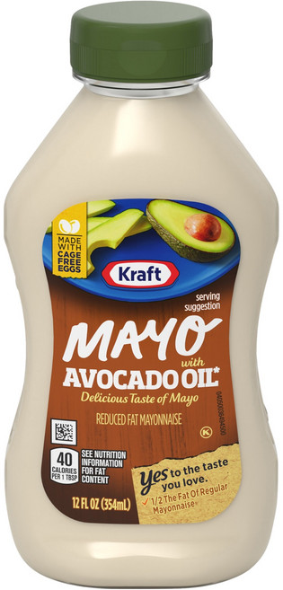 크래프트 아보카도 오일 마요네즈, 1개, 354ml
