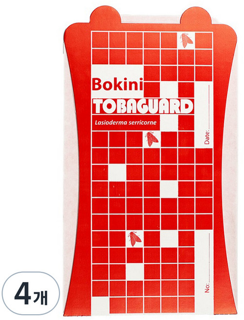 보키니 권연벌레 페로몬 트랩, 1개입, 4개