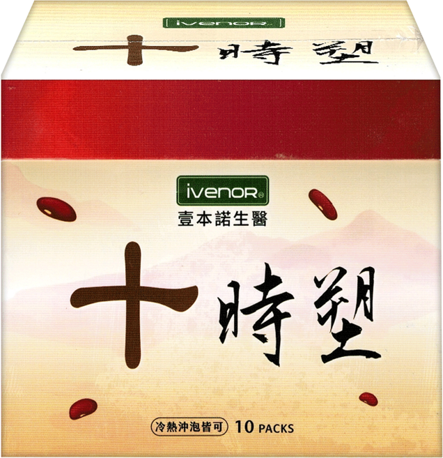 ivenoR 十時塑花草茶孅豆茶, 25g, 1組