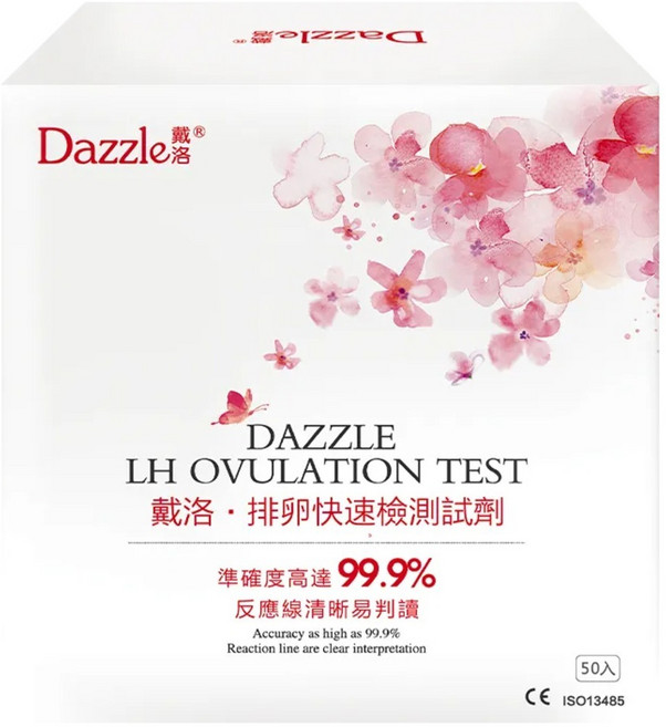 Dazzle 戴洛 排卵快速檢測試劑, 50入, 1盒