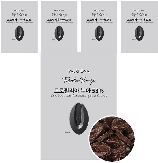 발로나 트로필리아 누아, 500g, 5개