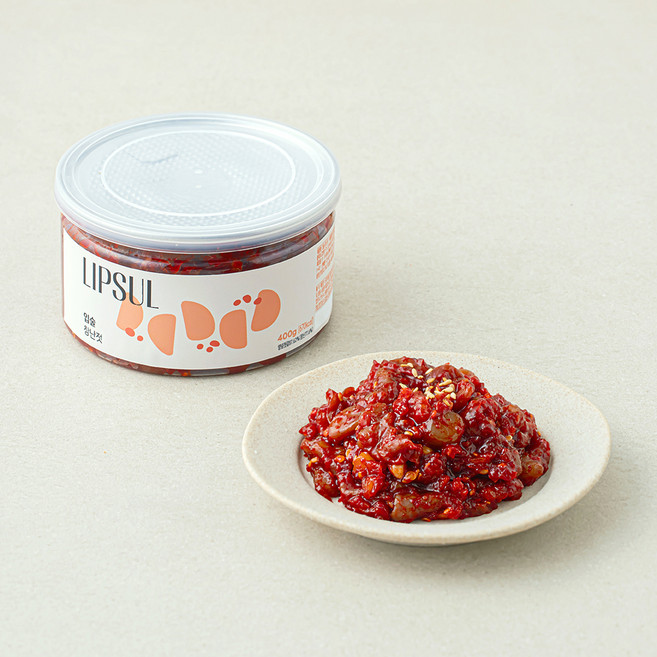 입술젓갈 창난젓, 400g, 1개