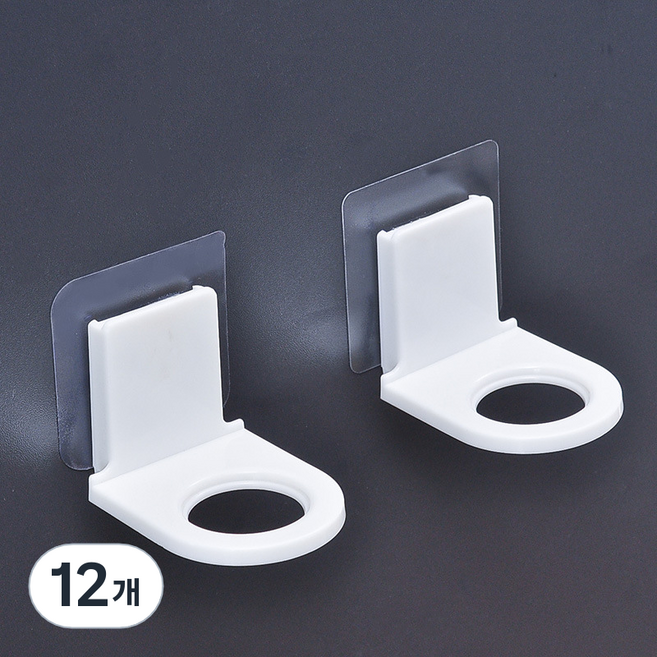 케리빙 공중부양 샴푸걸이, 화이트, 12개