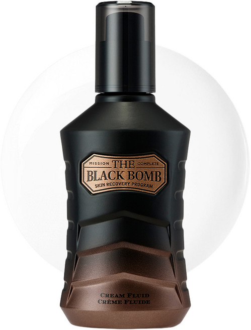 더페이스샵 더 블랙 밤 크림 플루이드 남성 스킨 케어, 130ml, 1개