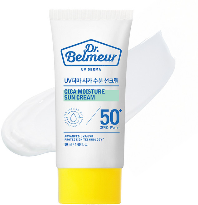 더페이스샵 닥터벨머 UV 더마 시카 수분 선크림 SPF50+ PA++++, 50ml, 1개
