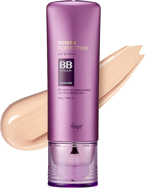 더페이스샵 파워 퍼펙션 비비크림 SPF 37 PA++, V201애프리콧베이지, 40g, 1개