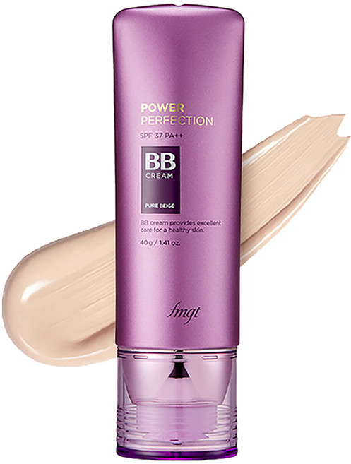 더페이스샵 파워 퍼펙션 비비크림 SPF 37 PA++, V103퓨어베이지, 40g, 1개