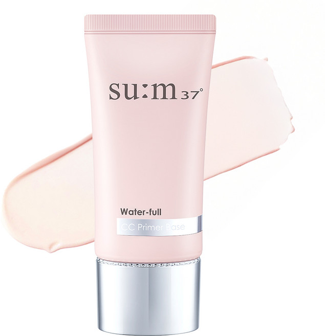 숨37도 워터풀 CC 프라이머 베이스 45ml, 혼합색상, 1개