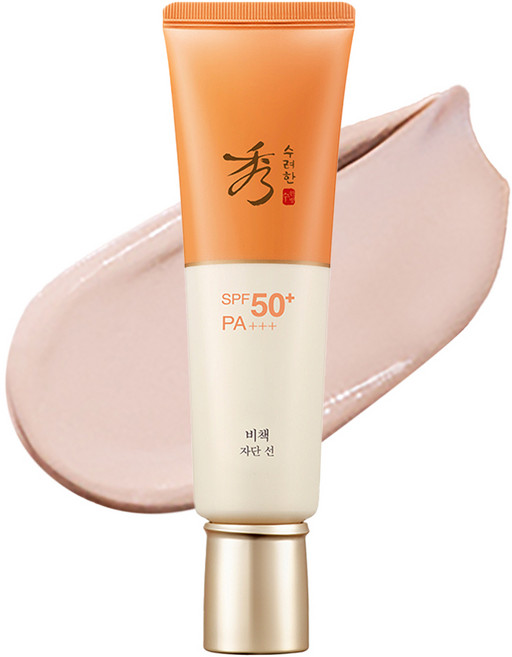 수려한 비책자단 선크림 SPF50+ PA+++, 50ml, 1개