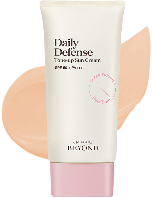 [비건라이프] 비욘드 데일리 디펜스 톤업 선크림 SPF50+ PA++++, 50ml, 1개