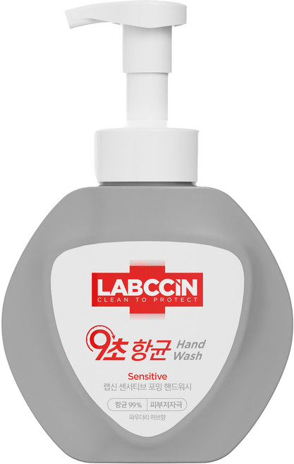 랩신 센서티브 포밍 핸드워시 파우더리 허브향, 500ml, 1개