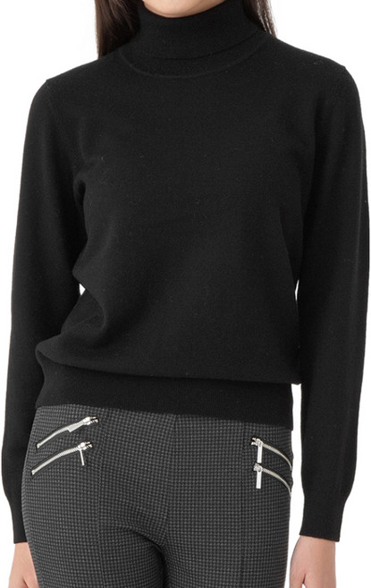 CARET 女款美麗諾羊毛高領毛衣