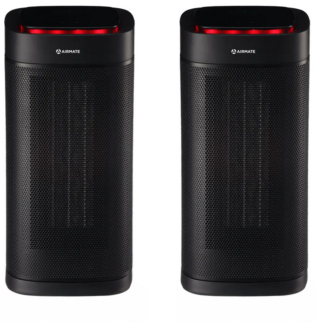 AIRMATE 艾美特 陶瓷電暖器 原廠保固, HP12107M, 黑色