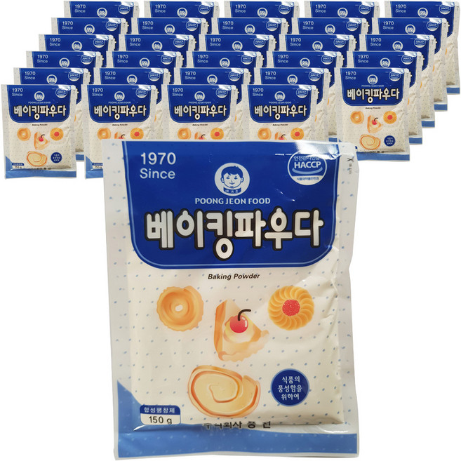 poongjeonfood 烘焙粉, 40個, 150g