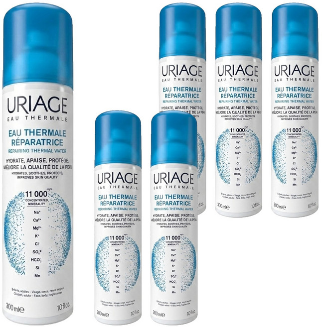 URIAGE 優麗雅 含氧等滲透壓噴霧 2種包裝隨機出貨, 300ml, 6瓶