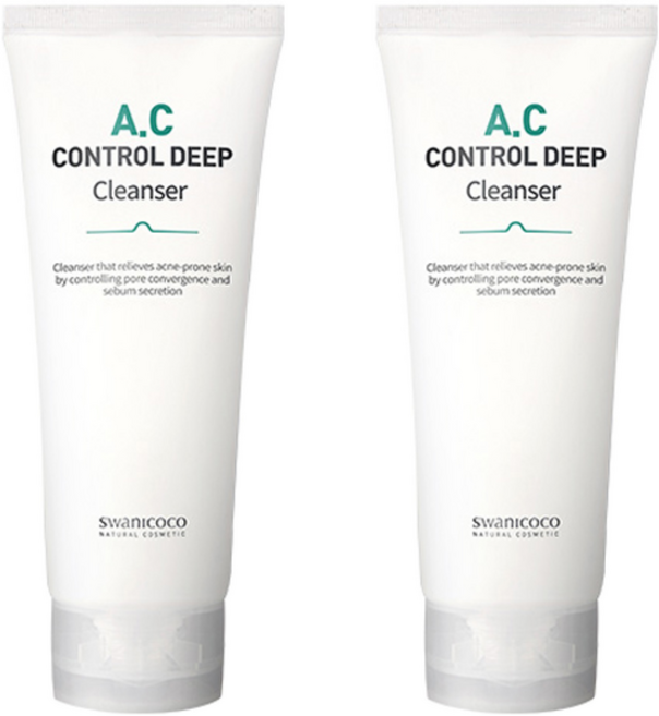 스와니코코 에이씨 컨트롤 딥 클렌저, 150ml, 2개