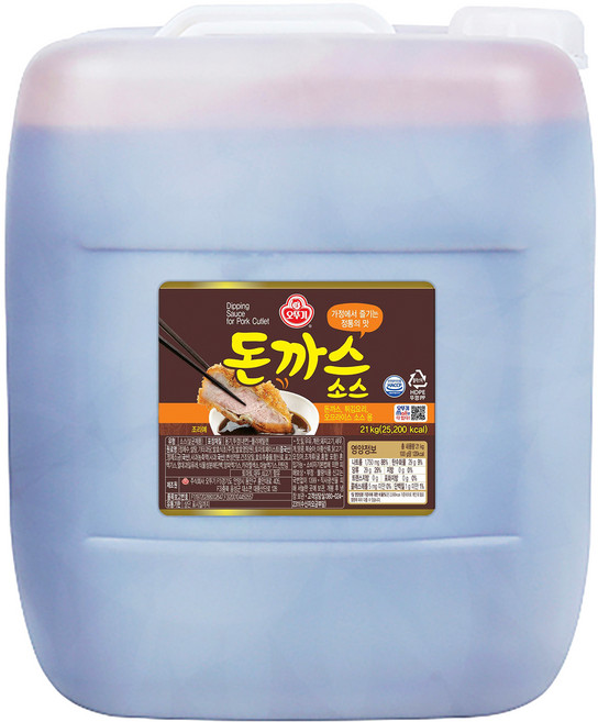 오뚜기 돈까스 소스, 21kg, 1개