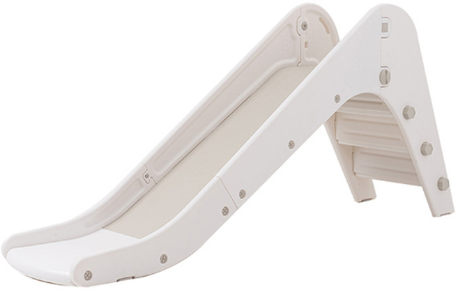 맘앤리틀 큐피드 미끄럼틀 2, 화이트그레이, 1개
