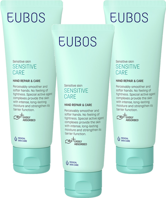 오이보스 센서티브 핸드 앤 리페어 케어 크림, 3개, 75ml