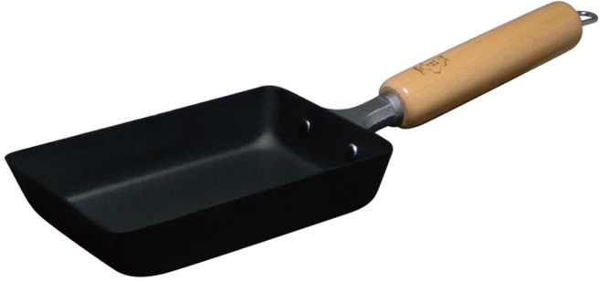 TAKUMI 匠 岩紋玉子燒鐵鍋 附木把手 0.4L 日本製造, 325mm, 1個