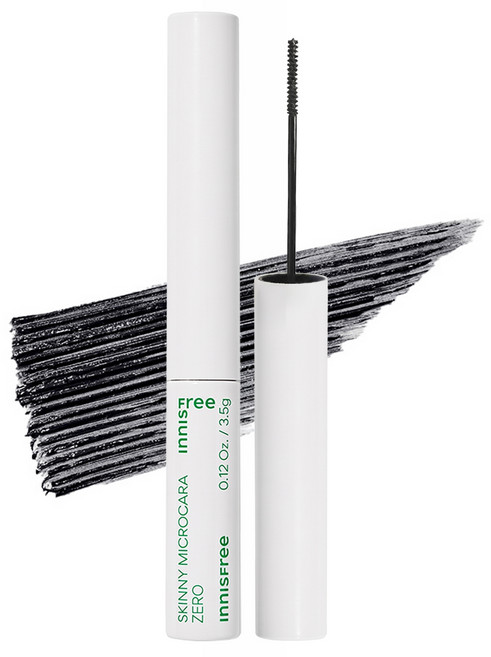 INNISFREE 台灣公司貨 根根分明零暈染極細睫毛膏 3.5g, 1號 黑色, 1支