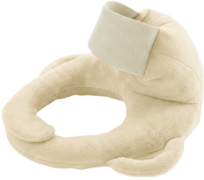 OhBabyLying 讓寶寶躺躺 餵奶枕 絨毛款, 米色