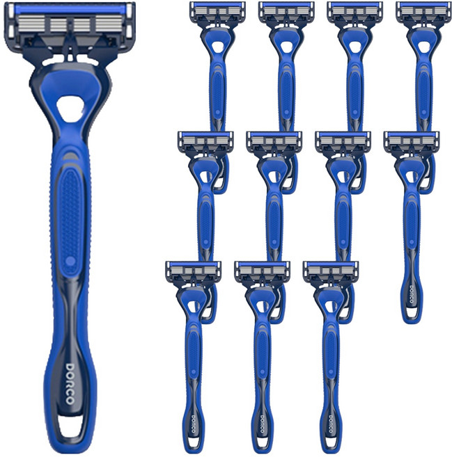DORCO 多可樂客 FACE 5 系列拋棄式刮鬍刀, 12個, 1入