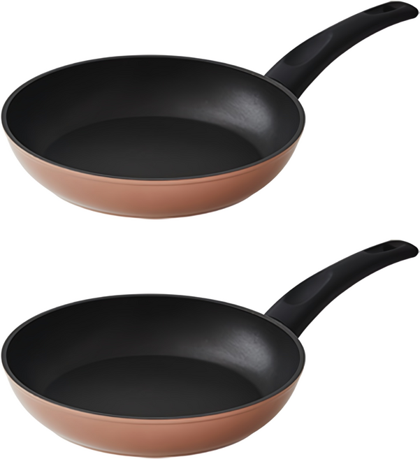 락앤락 인덕션 로즈골드 프라이팬, 24cm, 2개