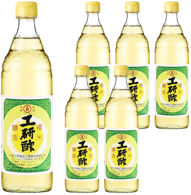 KONG YEN 工研 白酢, 300ml, 6瓶
