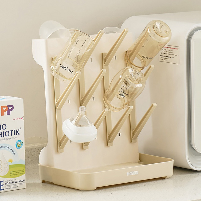 마베비 틈새 젖병건조대, 단품, 오트밀