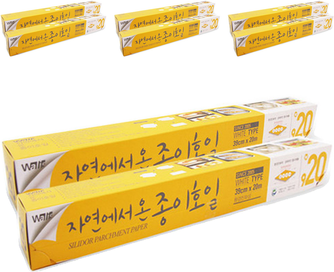 월리스 자연에서 온 종이호일 롤타입, 20m, 1개입, 8개