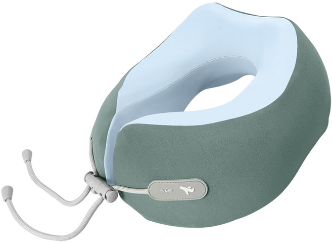 築夢家居 U型枕, 綠色