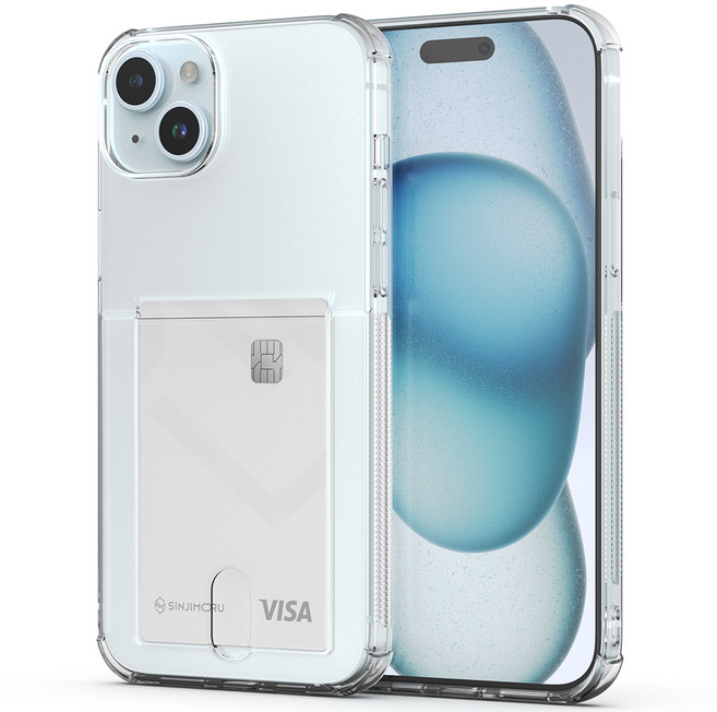 신지모루 범퍼 강화 4DX 에어팁 카드 수납 케이스