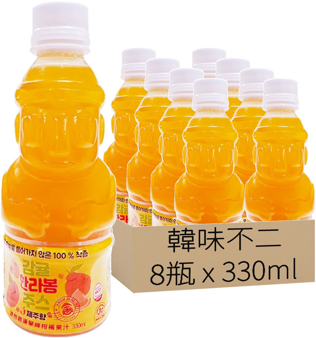 It's JEJU 濟州島漢拏峰柑橘果汁, 8瓶, 330ml
