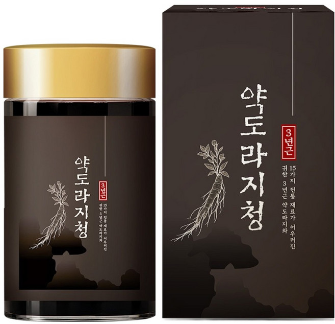 참앤들황토농원 3년근 약도라지청, 250g, 1개