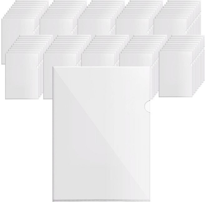 코멧 A4 L홀더, 투명, 100개